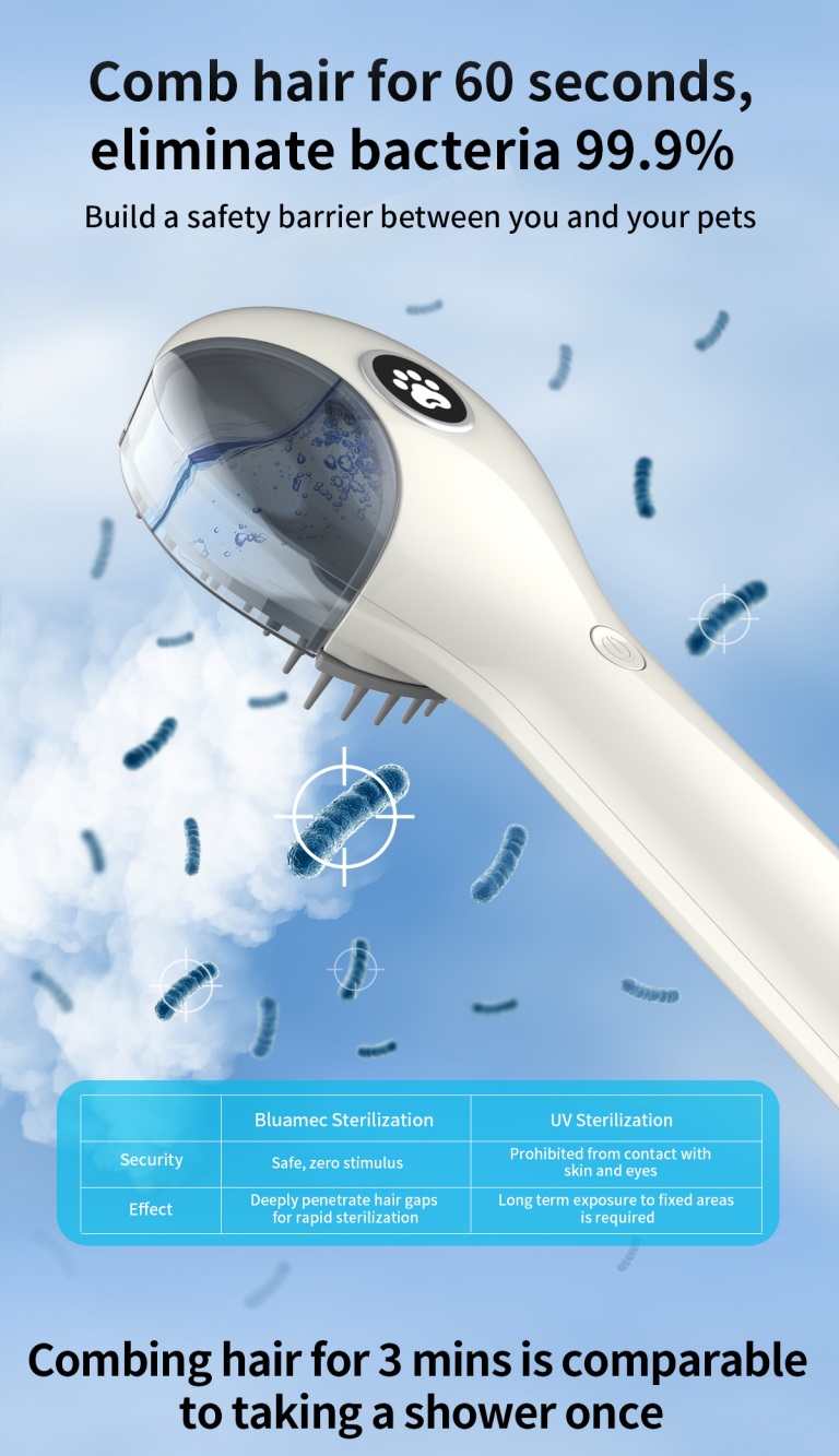 Active Water Pet Brush – Haustierbürste mit Aktivwasser-Technologie – Bild 9