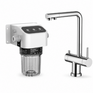 Active Water System – System mit Aktivwasser-Technologie für Küchen- und Badarmaturen mit 3-Wege-Küchenarmatur